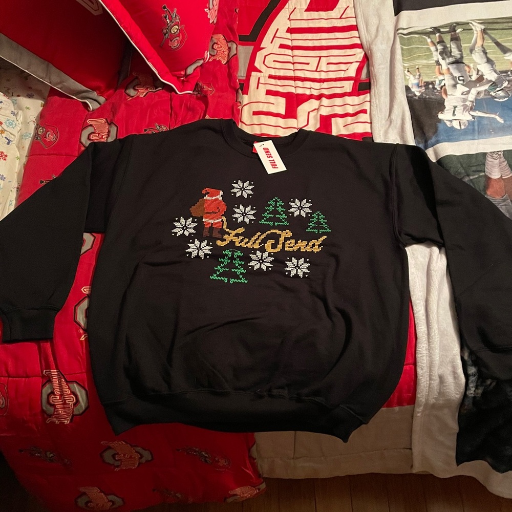 Full send Christmas sweater (limited edition)